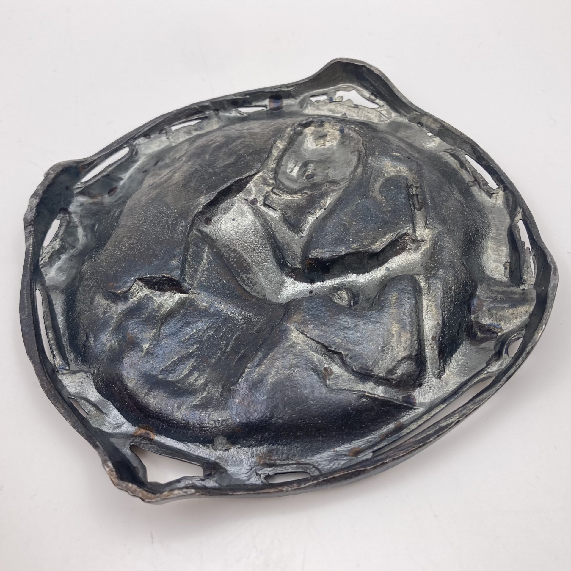 Плакетка "Наполеон Бонапарт", металл, литье, Европа, 1970-1990 гг.