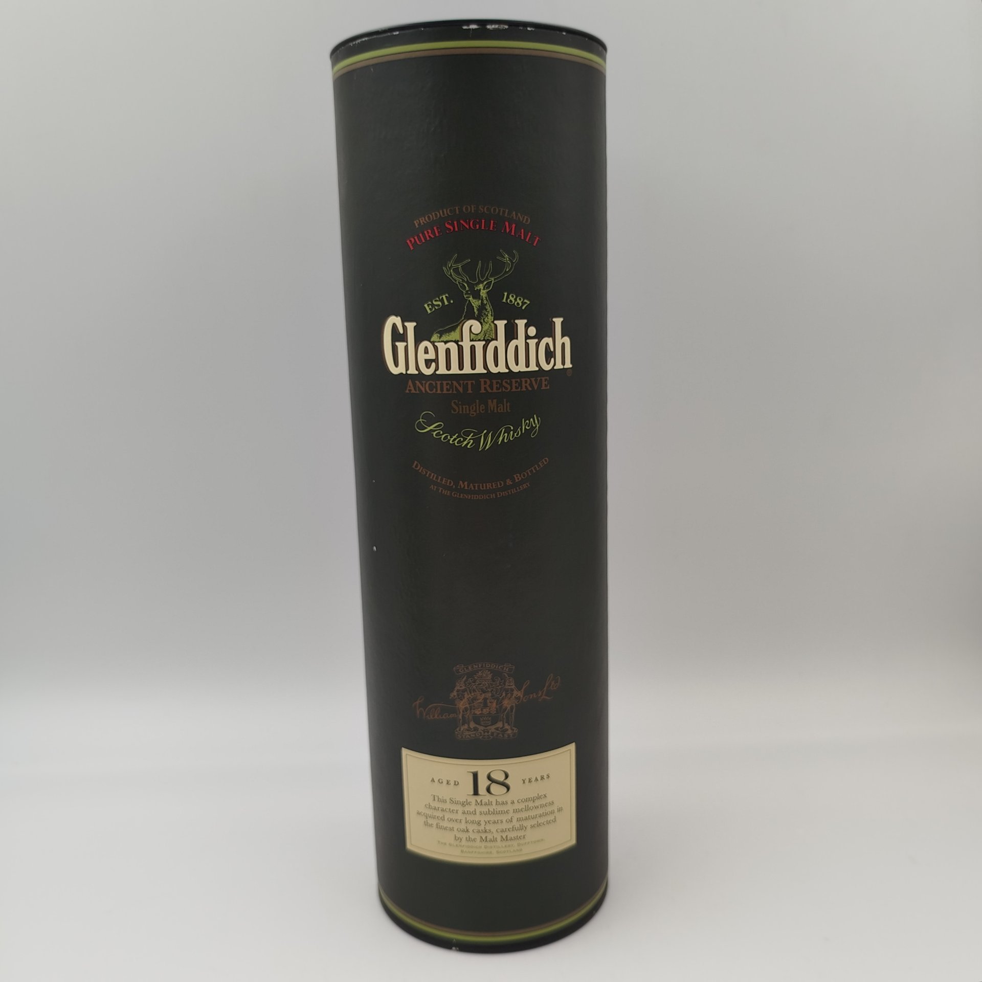 Тубус для бутылки "Glenfiddich 18 лет"