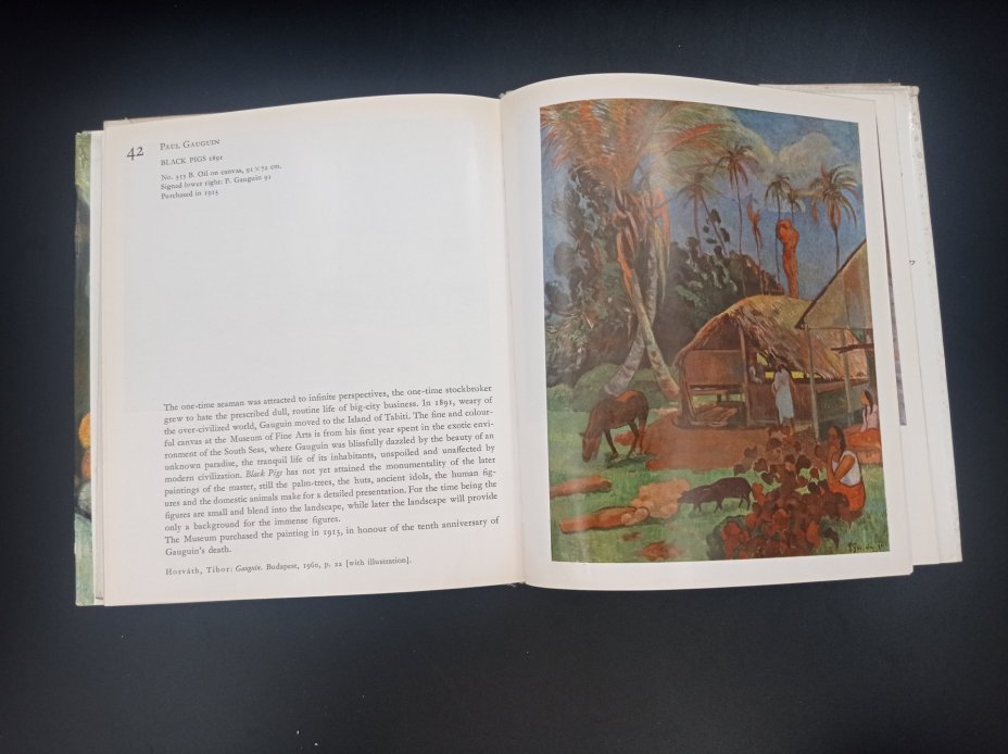 Книга "From Romanticism to Post-Impressionism" (От романтизма до постимпрессионизма), István Genthon