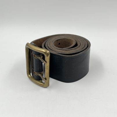 Ремень офицерский, металл, кожа, Россия, 1990 г.