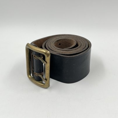 Ремень офицерский, металл, кожа, Россия, 1990 г.