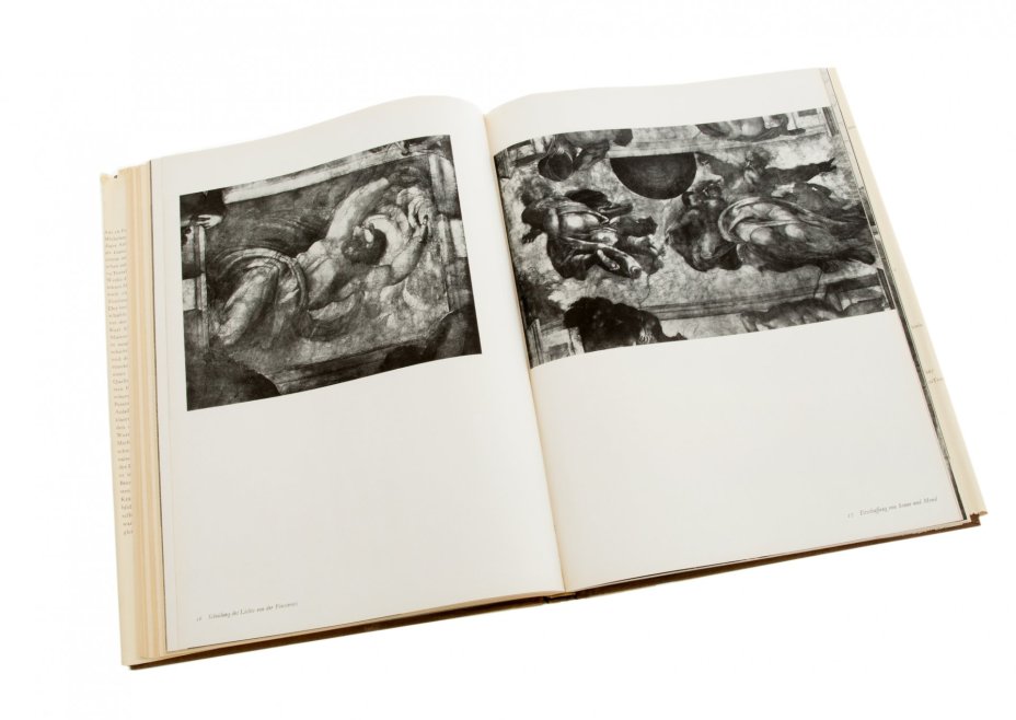 Альбом "Michelangelo" (на немецком языке), бумага, печать, издательство "Seemann, Buch und Kunstverlag", Лейпциг, Германия, 1963 г., Издательство «VEB E.A. Seemann Verlag»
