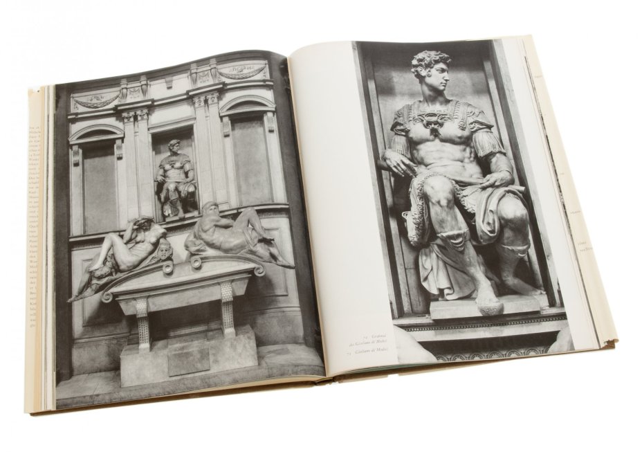 Альбом "Michelangelo" (на немецком языке), бумага, печать, издательство "Seemann, Buch und Kunstverlag", Лейпциг, Германия, 1963 г., Издательство «VEB E.A. Seemann Verlag»