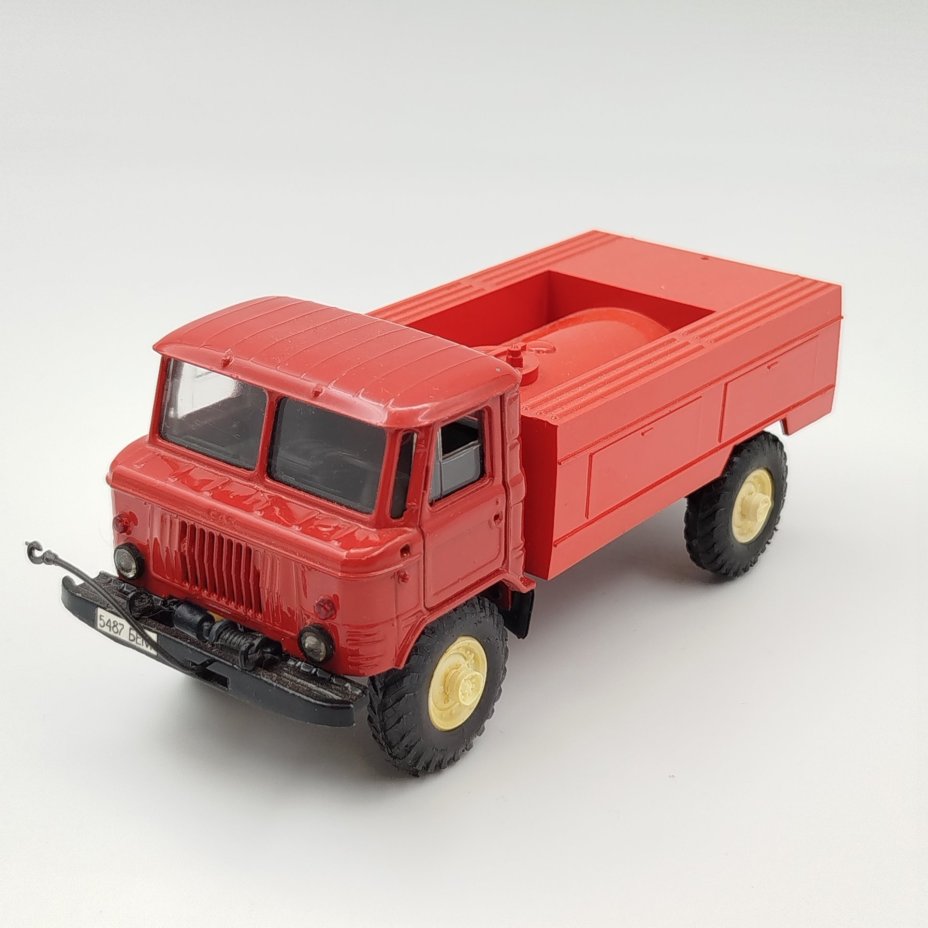 Модель автомобиля "ГАЗ-66 АЦ", Русская Миниатюра, металл, пластмасса, Россия, 1990-2015 гг.