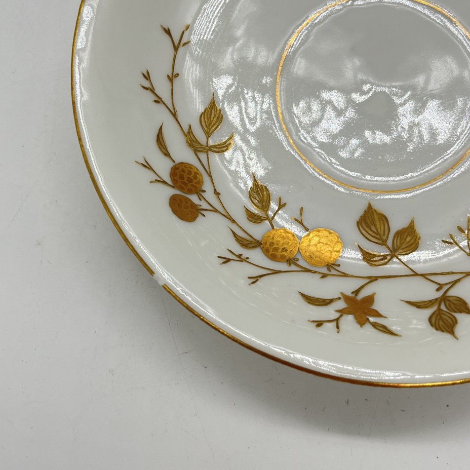 Чайная пара с цветочным декором