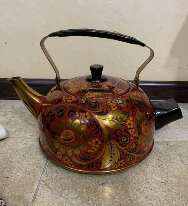Чайник электрический расписной