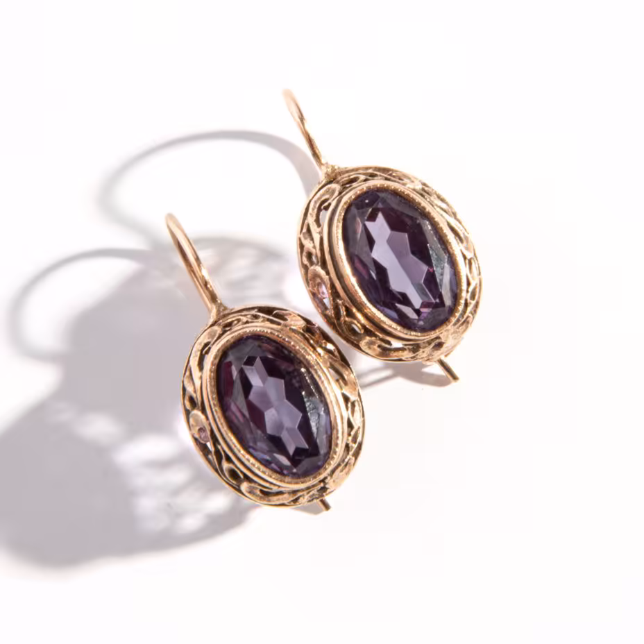 Серьги женские, Харьковский ювелирный завод