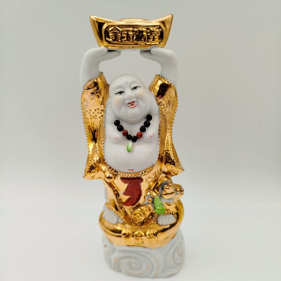 Статуэтка на пьедестале "Хотэй" (божество благополучия)