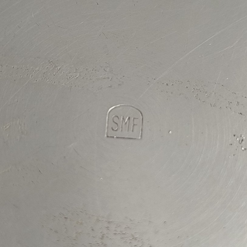 Конфетница с ажурным бортом, "Süddeutschen Metallwarenfabrik"