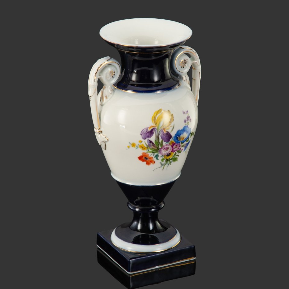 Ваза в форме кратера "Мейсенский букет", Meissen (Мейсенский фарфор)