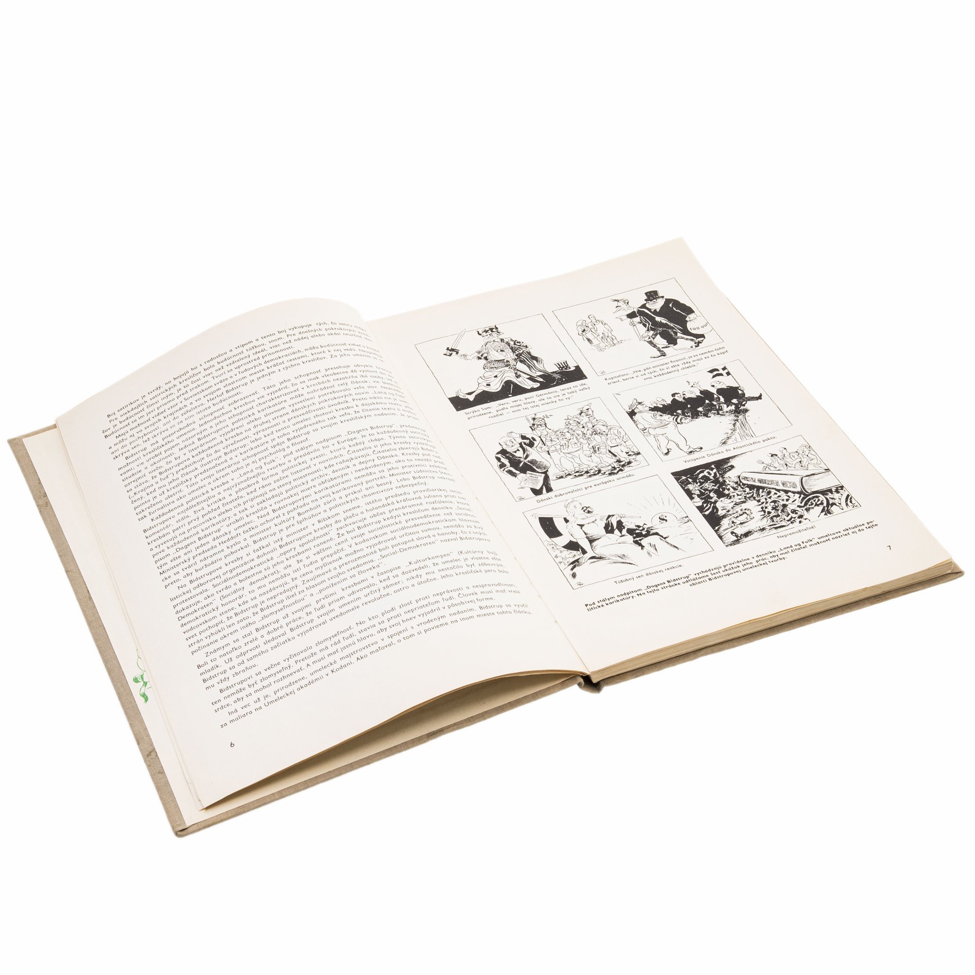 Книга Херлува Бидструпа "Едко и Метко или рассказы в картинках" на словацком и русском языках, Издательство «Праца»