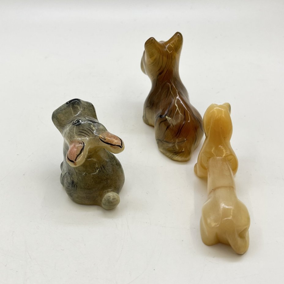 Набор из 3 статуэток "Собачки"