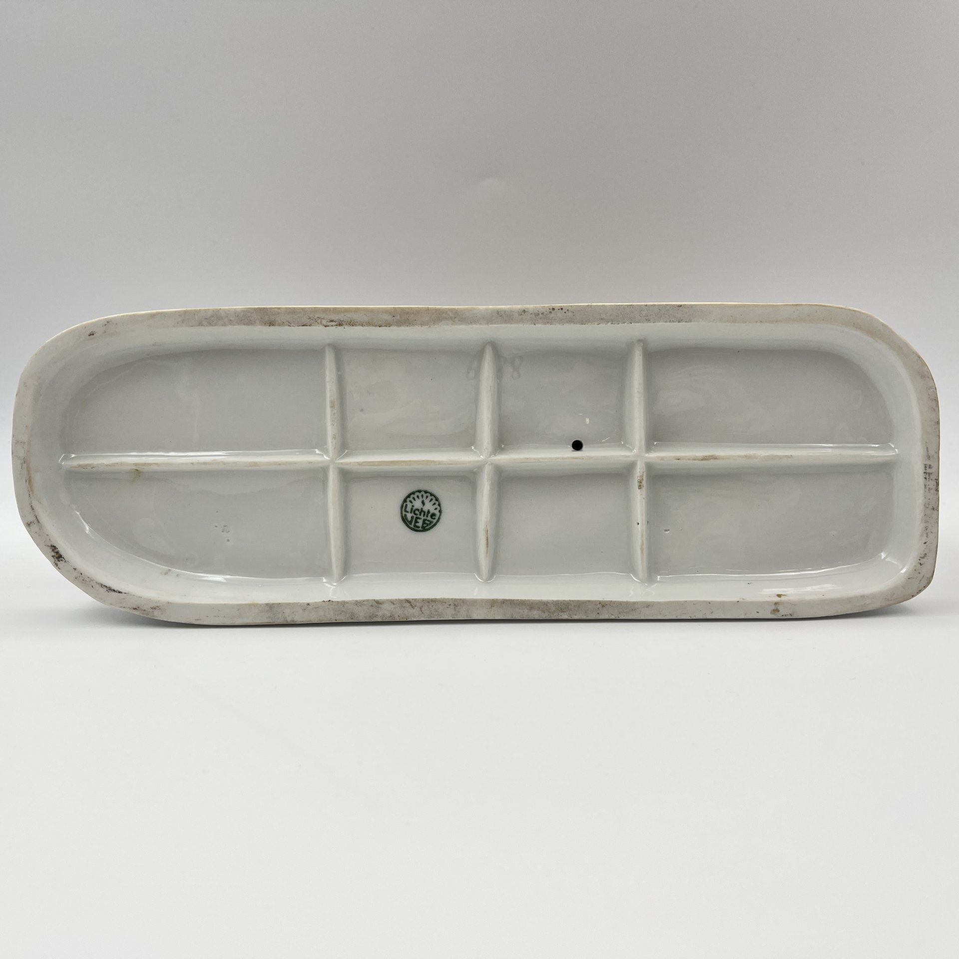 Статуэтка "Олень", фарфор, роспись, Lichte Porzellan (Лихте), Германия, 1949-1965 гг.