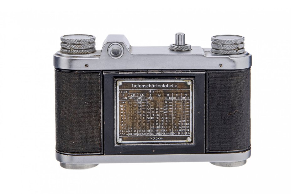 Фотоаппарат пленочный "Altissa.ALTIX III" с объективом ROW Tegonar 1: 3,5 f = 3.5, сплав металла,  Altissa-Camera-Werk, Германия, Дрезден, 1939 г., Altissa