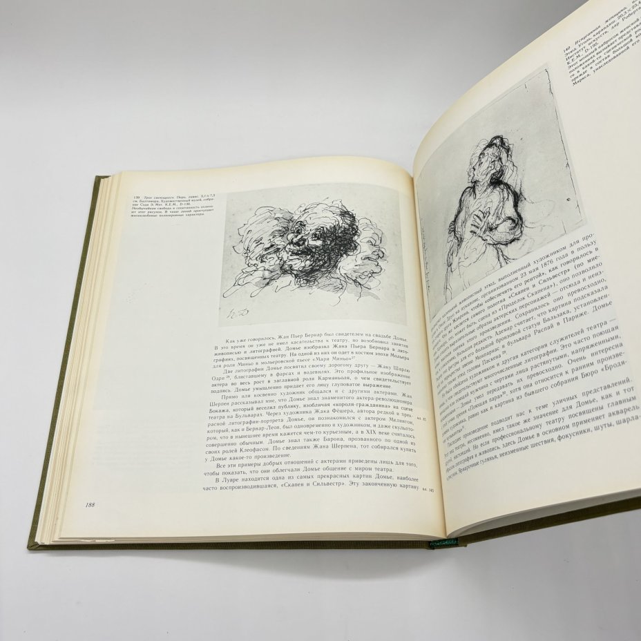 Книга "Домье. Свидетель своей эпохи", Роже Пассерон, бумага, печать, суперобложка, Издательство «Изобразительное искусство», СССР, 1984 г., Издательство «Изобразительное искусство»