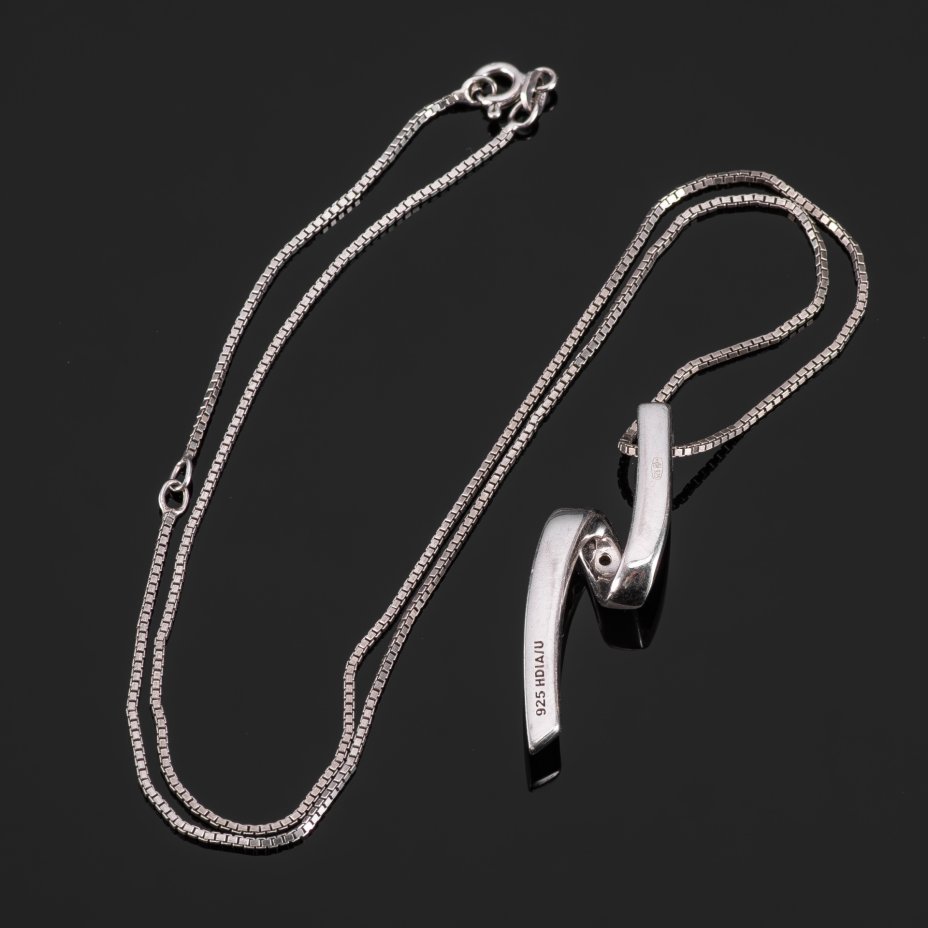 Цепь с кулоном, бренд Hot Diamonds