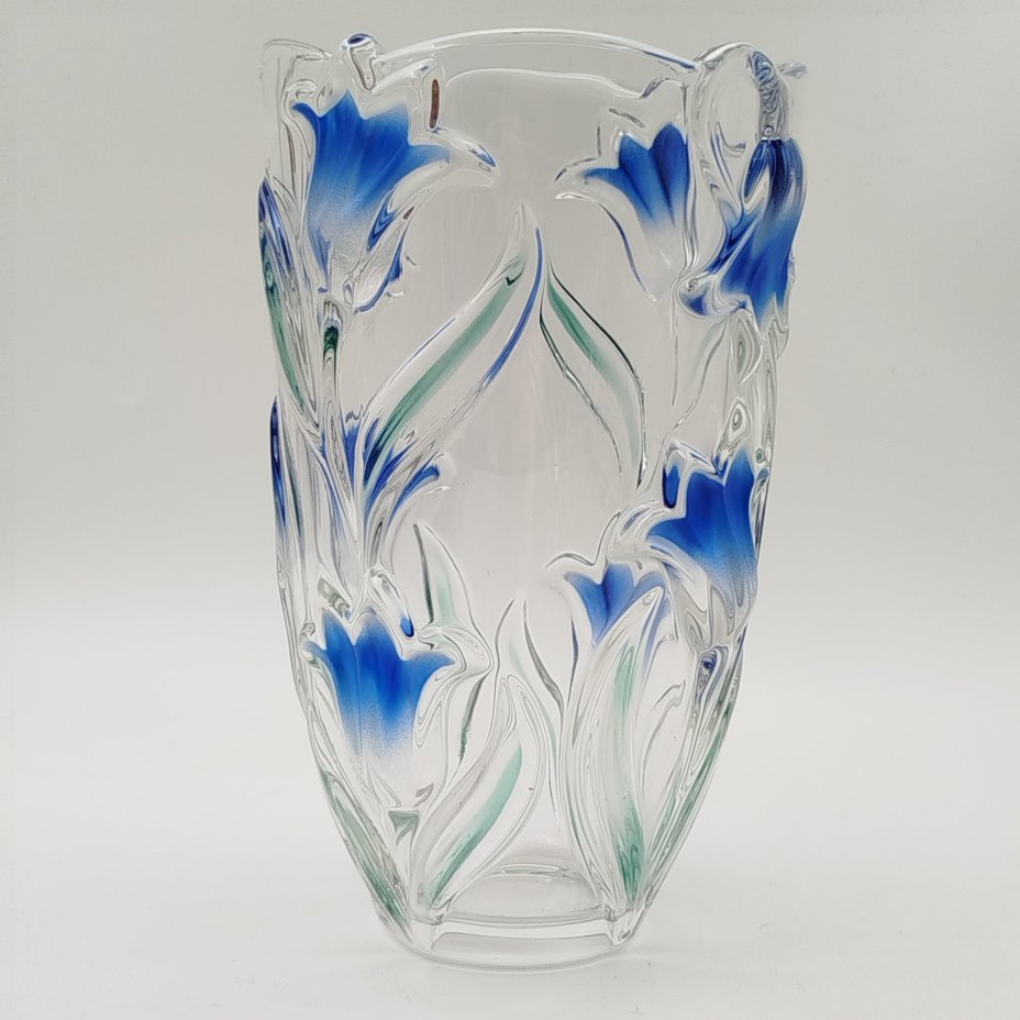 Ваза, украшенная изображением колокольчиков, Walter Glas