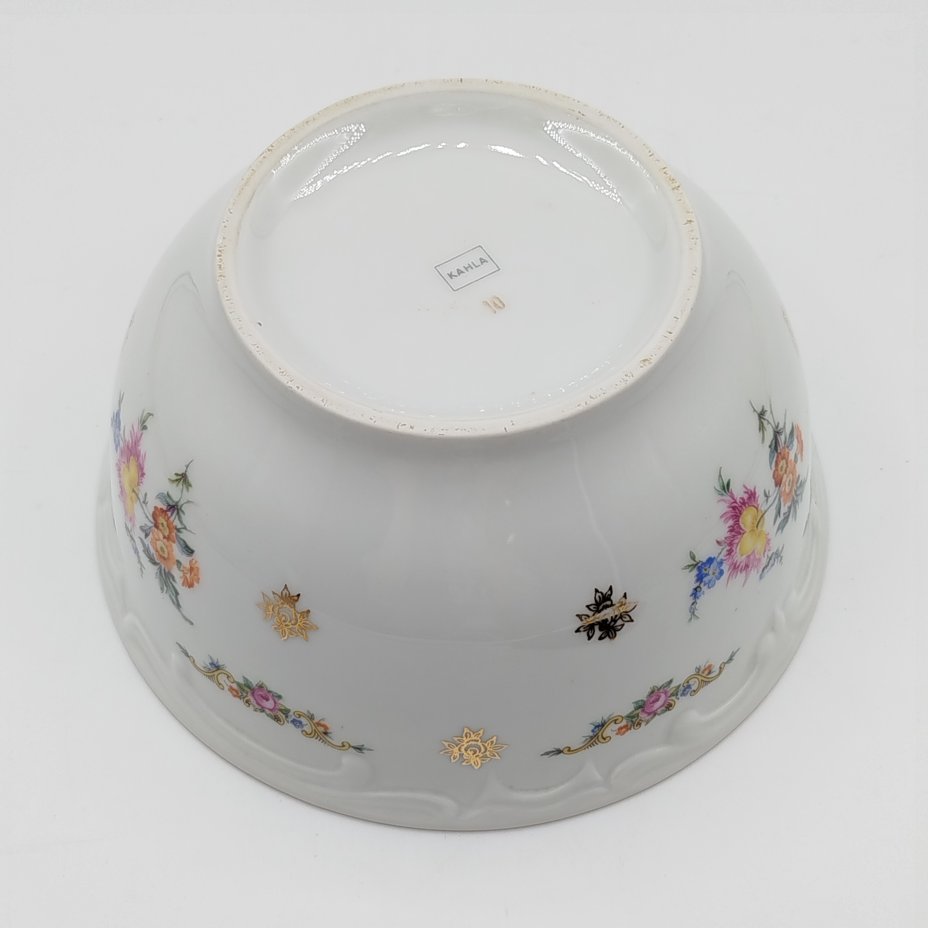 Салатник, украшенный цветочным декором, Kahla
