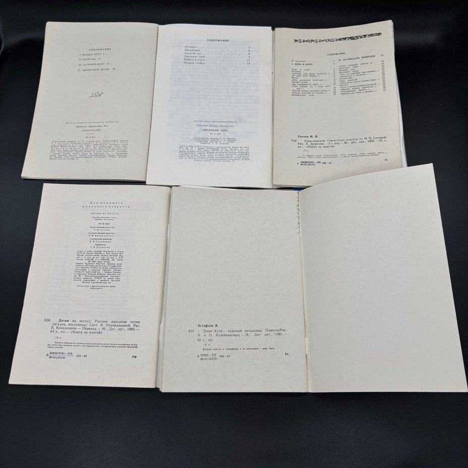Набор из 5-ти книг серии "Книга за книгой"  (в подборе), Издательство "Детская литература", бумага, печать