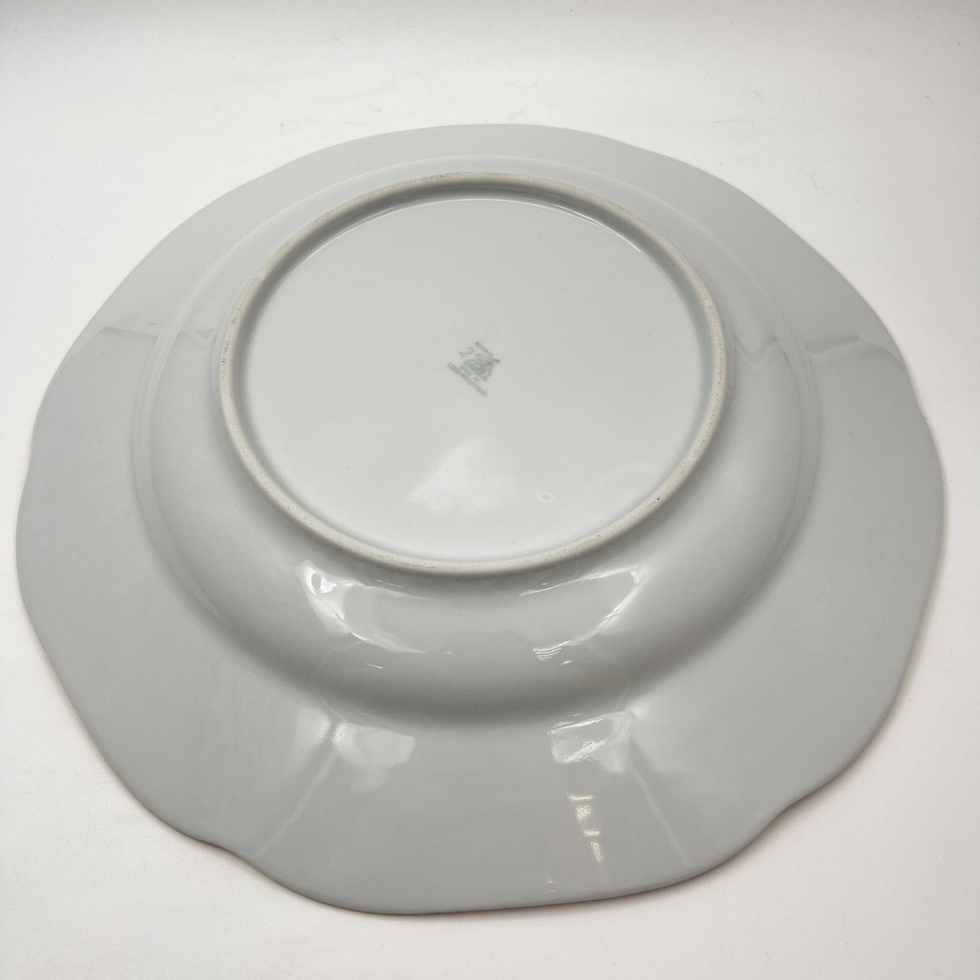 Блюдо "Мейсенский букет", фарфор, деколь, золочение, Bohemia (Neurohlau), Чехословакия, 1970-1990 гг.