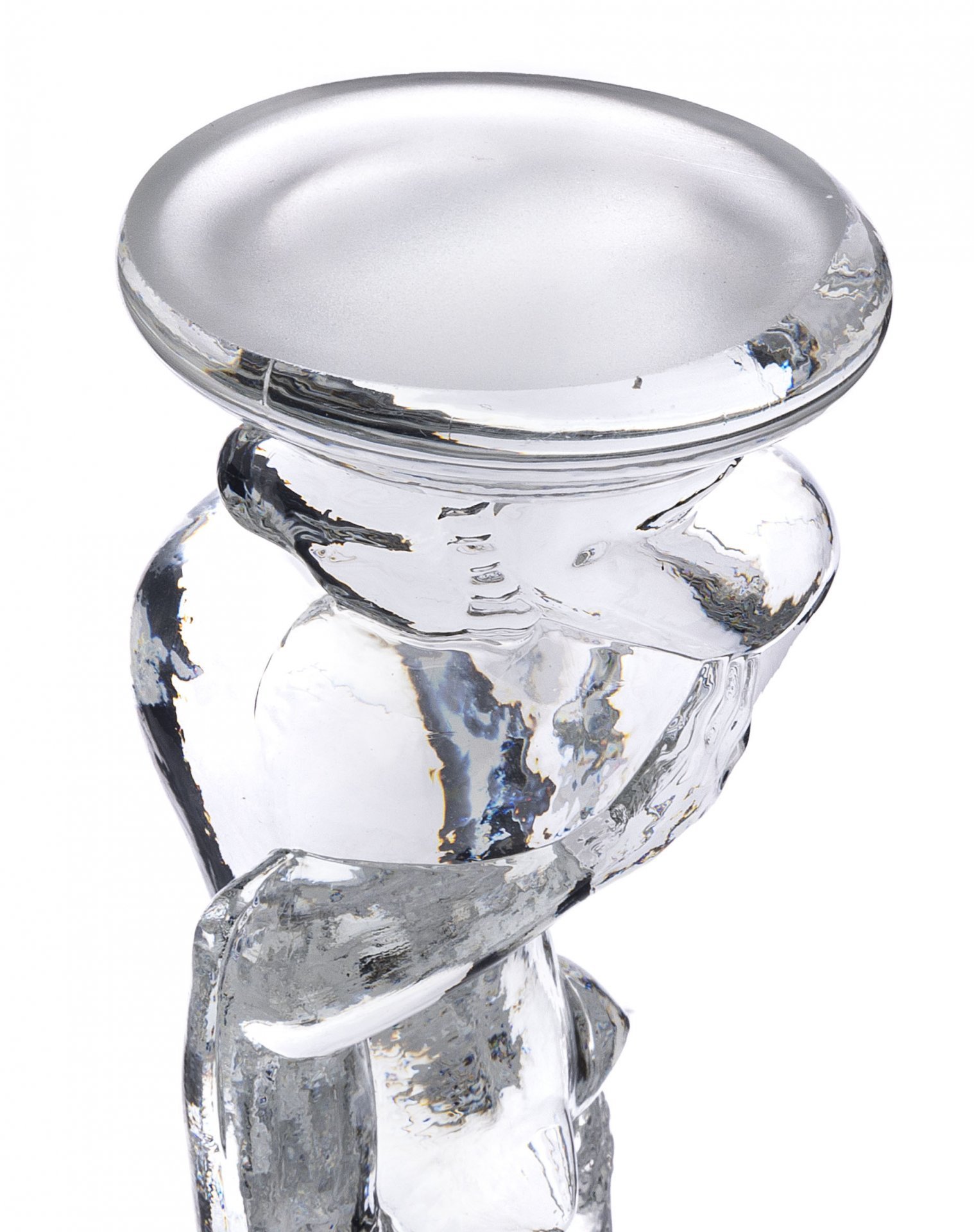 Подсвечник "Юная девушка", стекло, Россия, 1991-2015 гг.