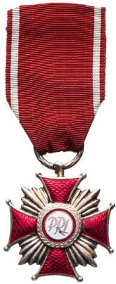 Знак отличия серебряный «Крест Заслуги» 2 степени Польша