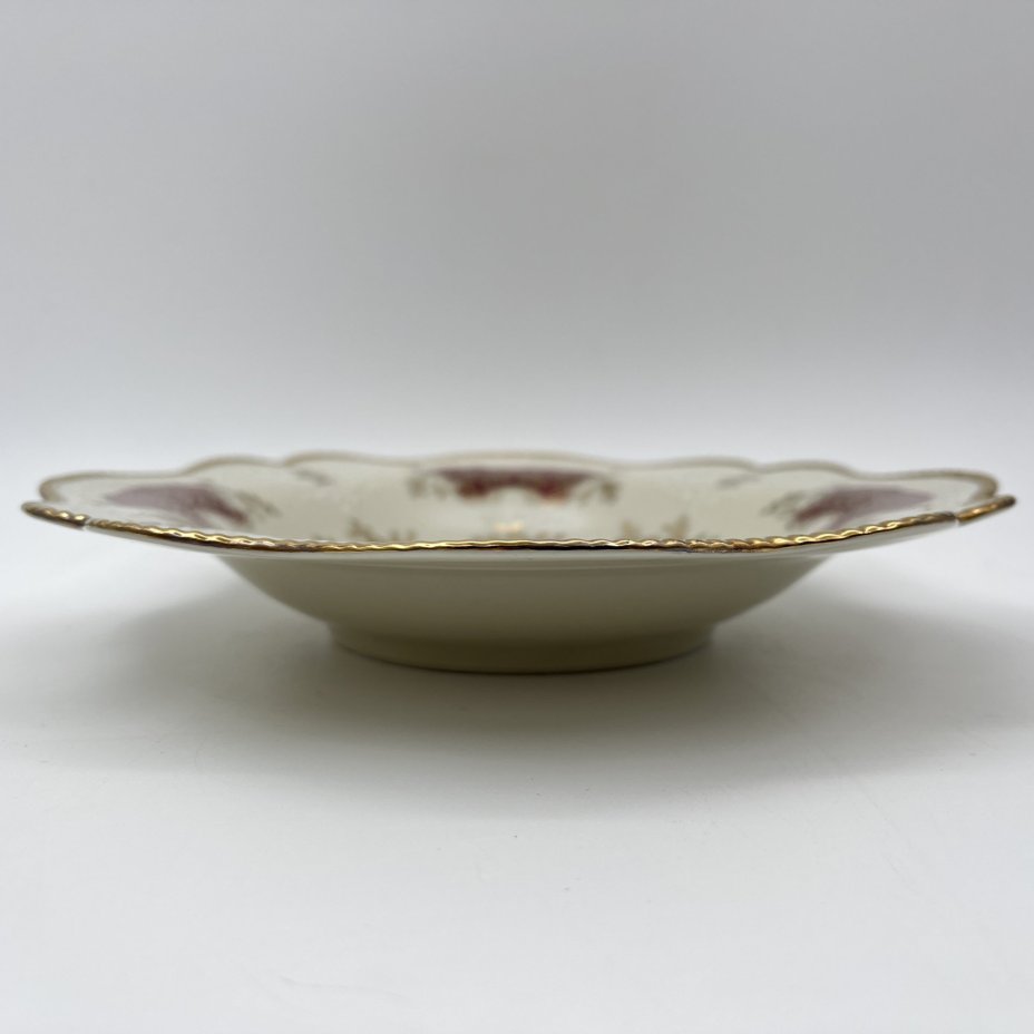 Блюдо небольшого размера "Мадонна", фарфор, деколь, золочение, Zeh Scherzer, Бавария, 1949-1970 гг.