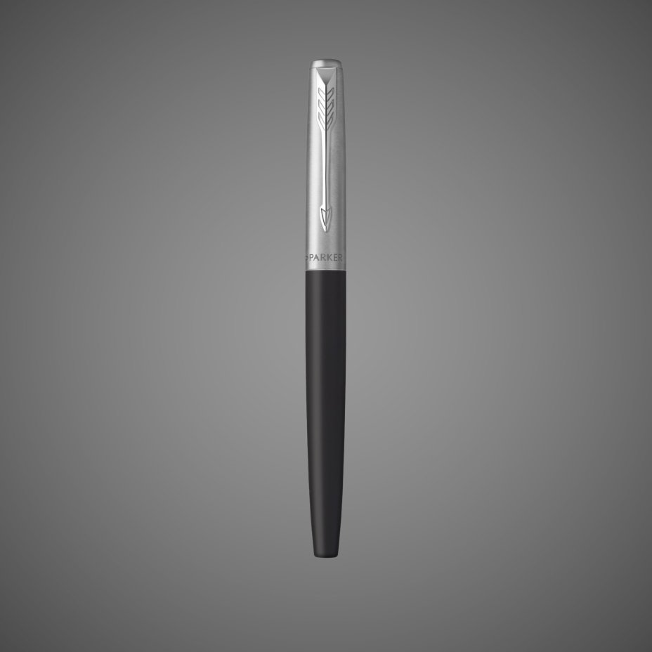 Ручка-роллер Parker Jotter Core T63 Bond Street Black CT стержень: F,цвет чернил: black, в подарочной упаковке., Лаки и смолы: лак, нержавеющая сталь