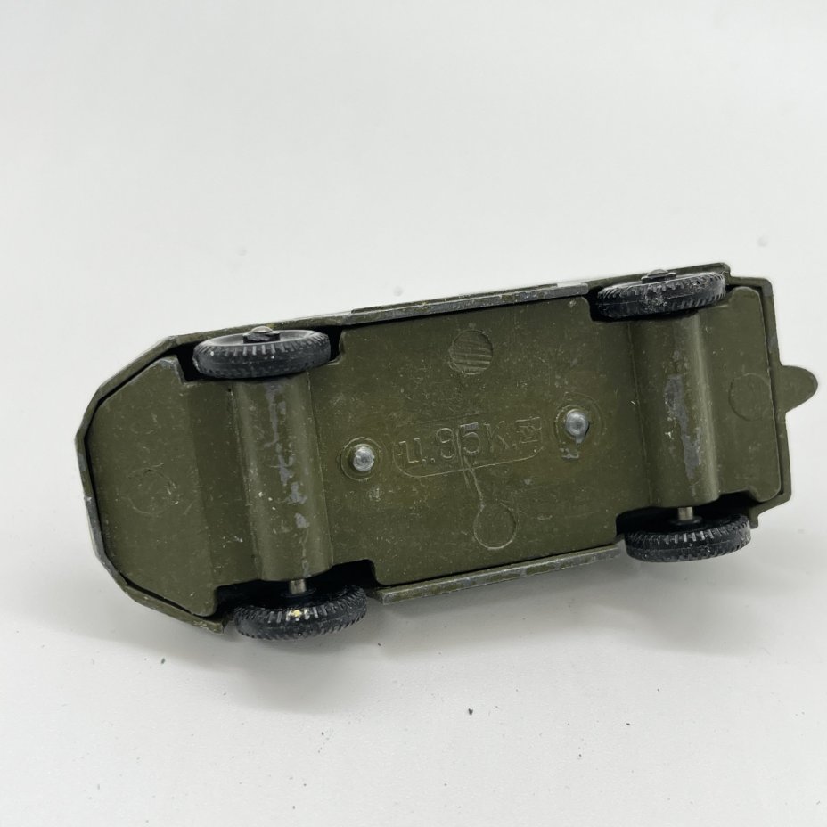 Масштабная модель "Бронеавтомобиль" из серии "Военная техника", металл, пластик, Тульский патронный завод (ТПЗ), СССР, 1970-1990 гг.