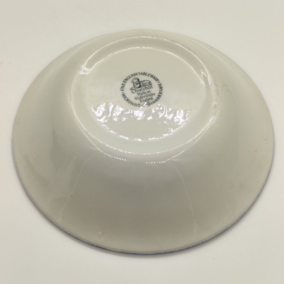 Миска для мюсли, в бело-голубой гамме с изображением пейзажа, Churchill