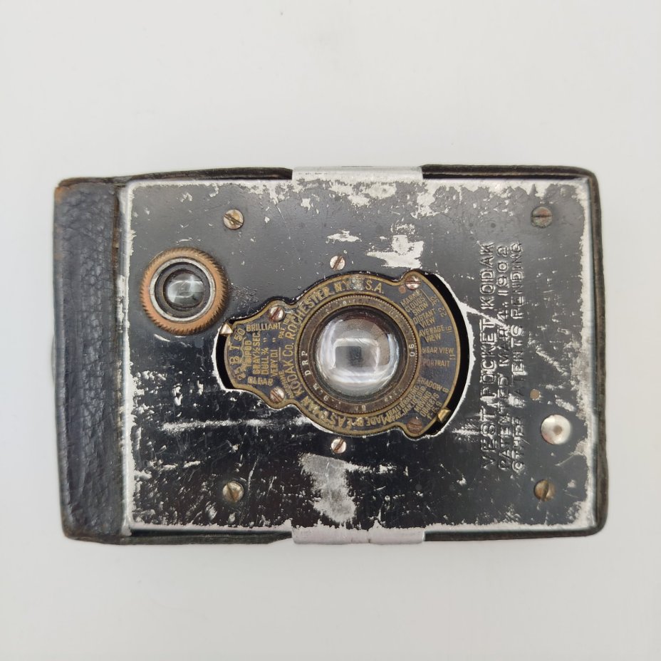 Фотоаппарат "Vest Pocket" с тремя пластинами для фото в комплекте
