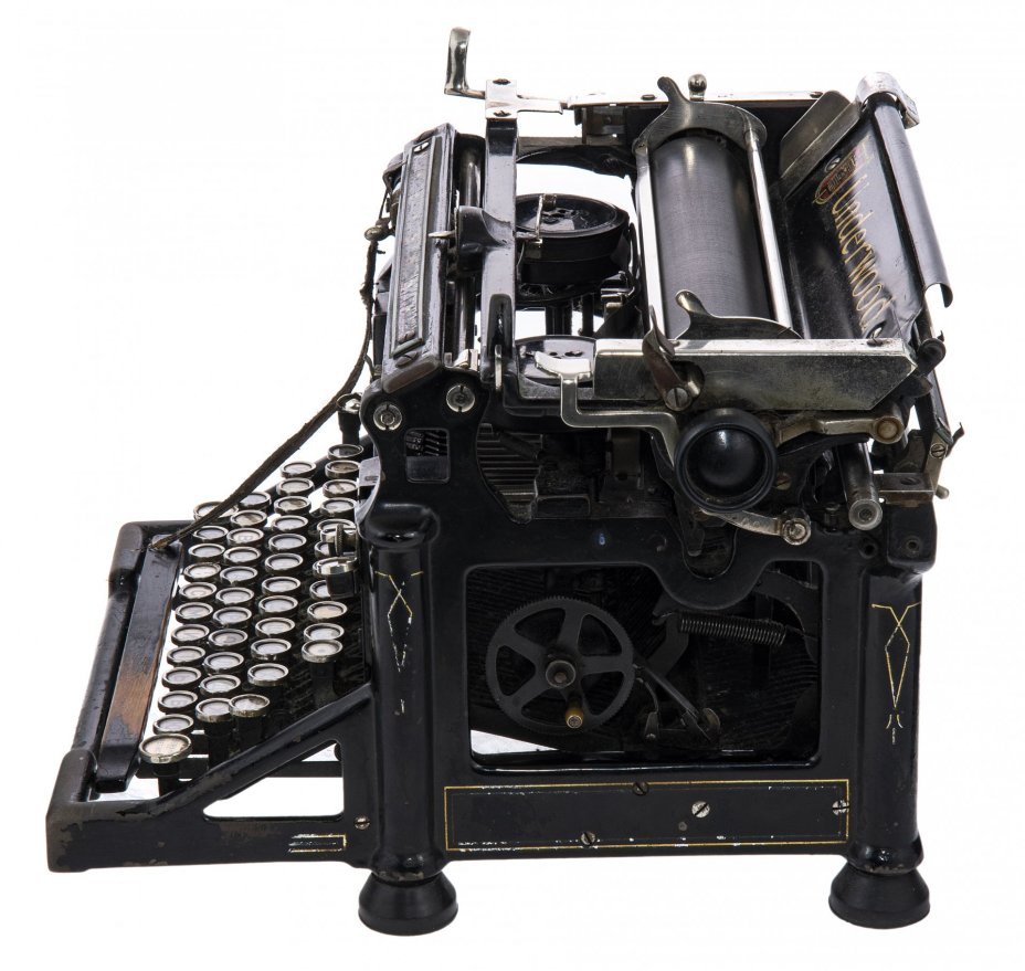 Печатная машинка "Underwood (Ундервудъ) model 5", металл, пластик, США, 1900-1937 гг., Underwood (Ундервудъ)