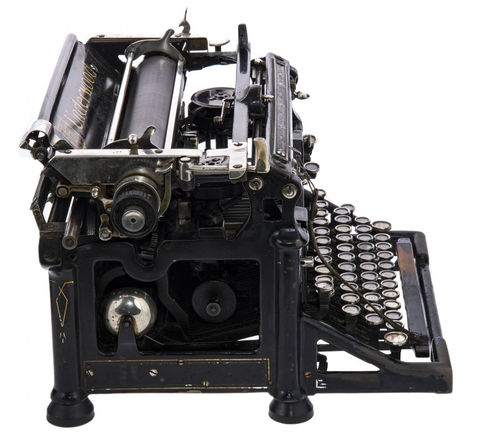 Печатная машинка "Underwood (Ундервудъ) model 5", металл, пластик, США, 1900-1937 гг., Underwood (Ундервудъ)