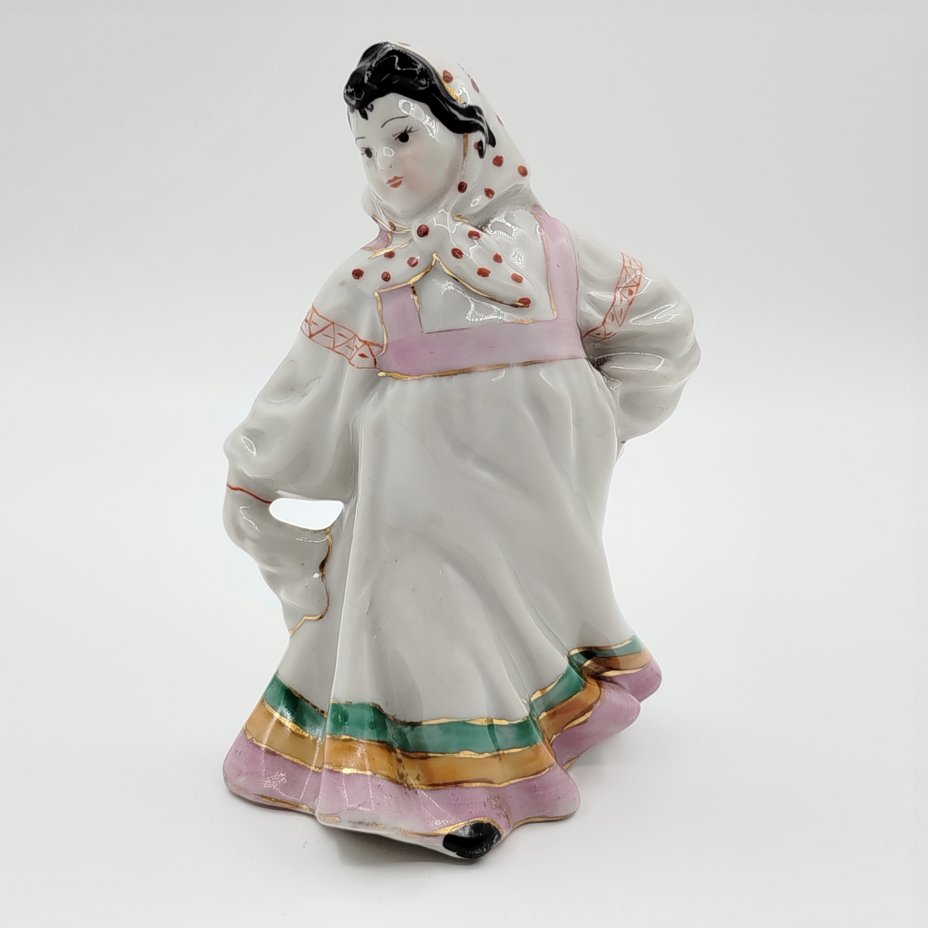 Статуэтка "Плясунья", Городницкий фарфоровый завод