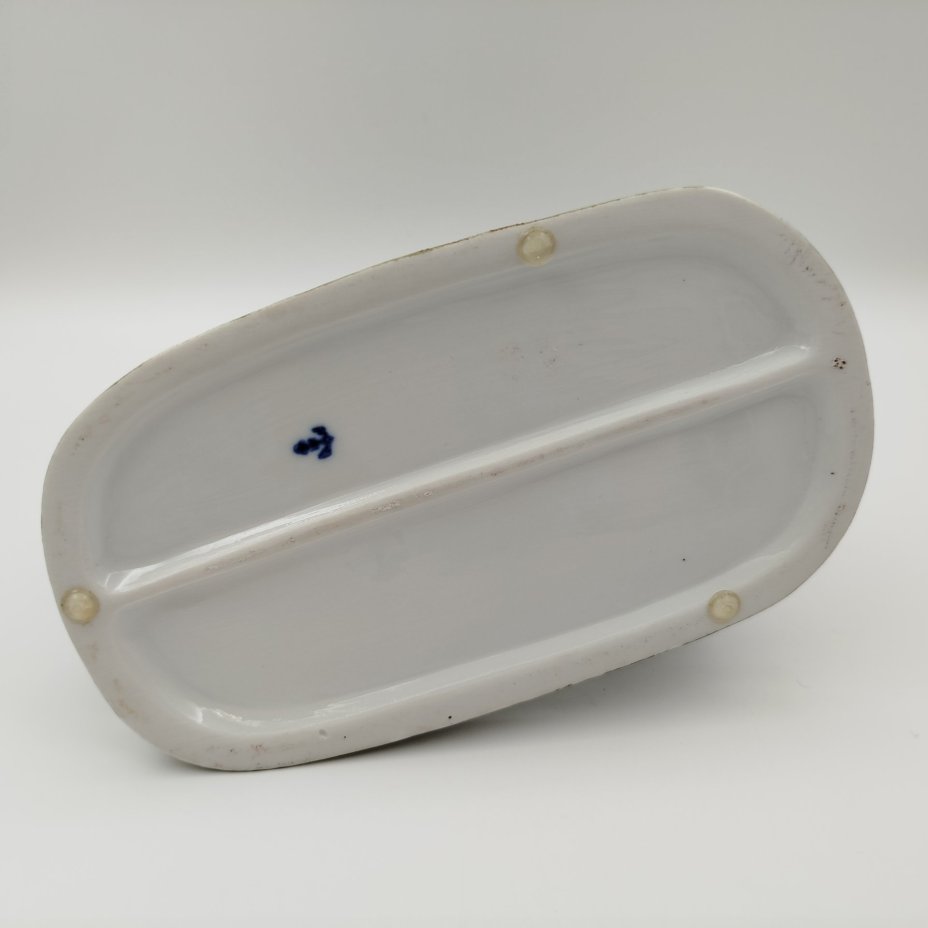 Статуэтка "Водоноска" ("Женщина с телегой"), фарфор, роспись, Европа, 1960-1990 гг.