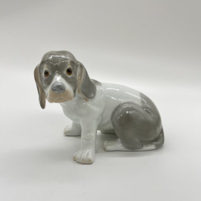 Статуэтка "Собачка", фарфор, роспись, Германия, 1960-1980 гг.