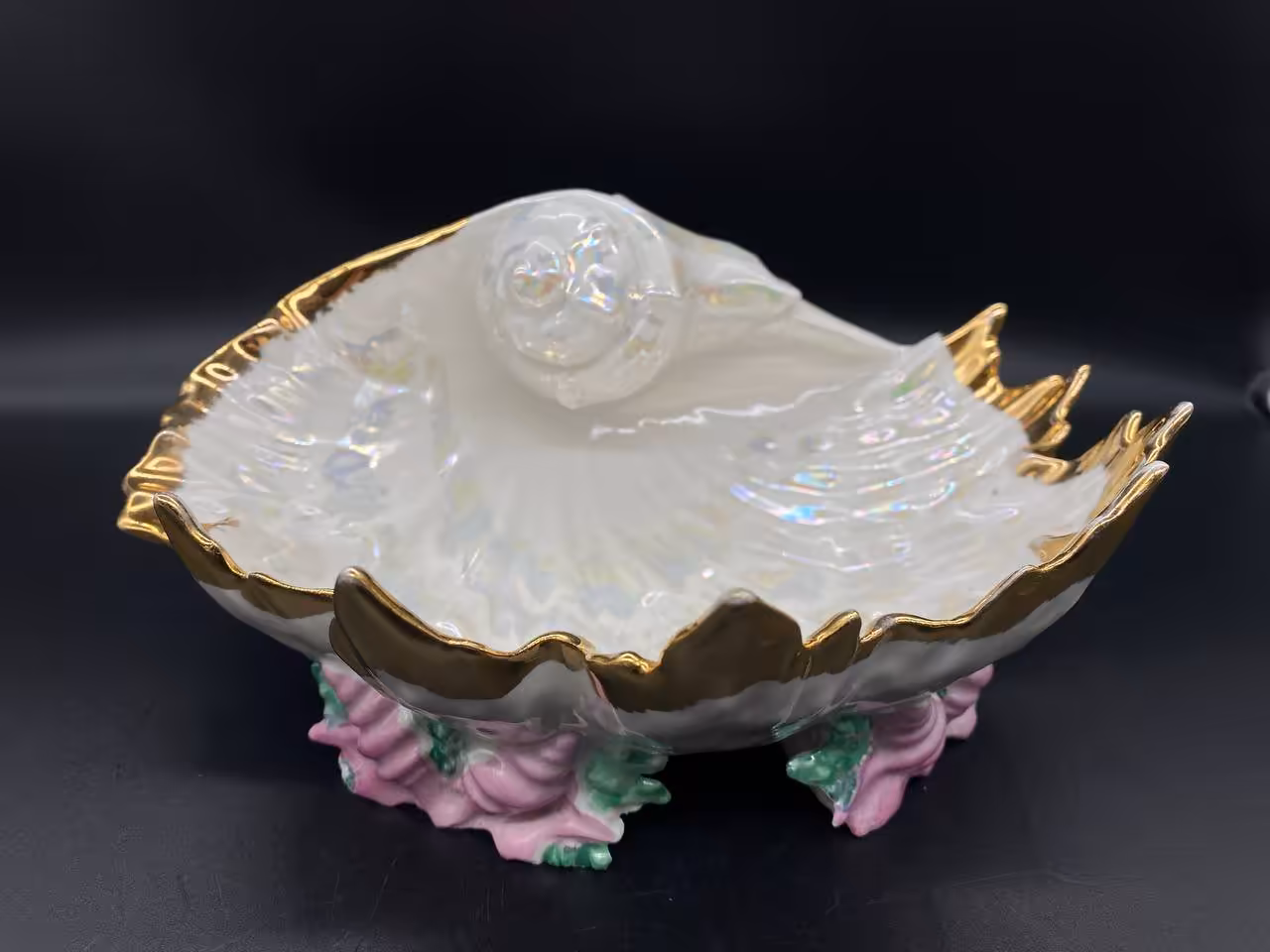 Конфетница "Ракушка", ("Морская раковина"), Городницкий фарфоровый завод