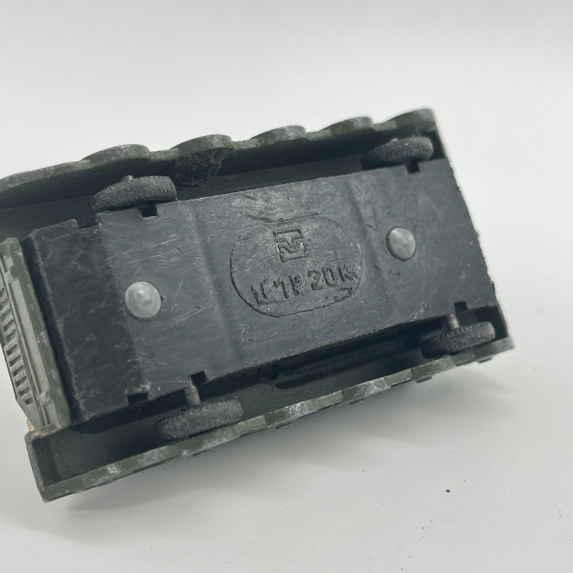 Масштабная модель "Вездеход" из серии "Военная техника", металл, пластик, Тульский патронный завод (ТПЗ), СССР, 1970-1990 гг.