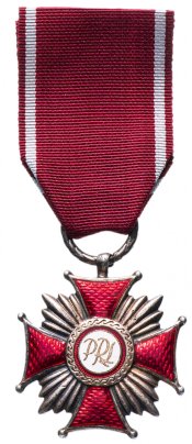 Знак отличия серебряный «Крест Заслуги» 2 степени Польша