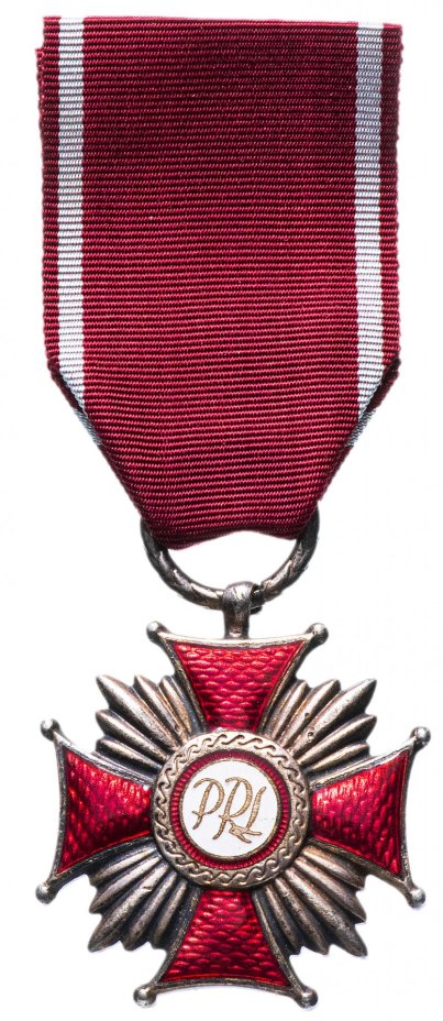 Знак отличия серебряный «Крест Заслуги» 2 степени Польша