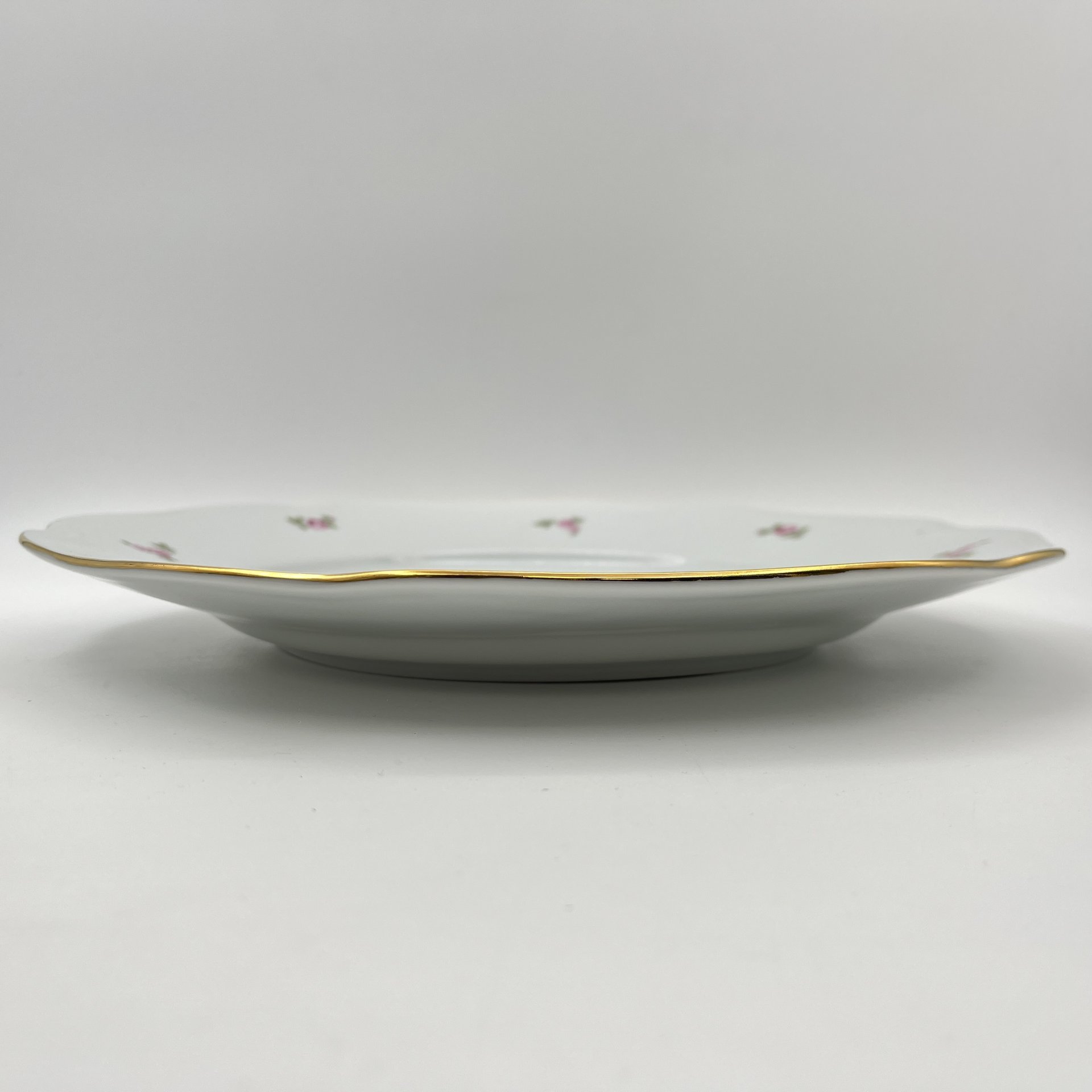 Блюдо "Мейсенский букет", фарфор, деколь, золочение, Bohemia (Neurohlau), Чехословакия, 1970-1990 гг.