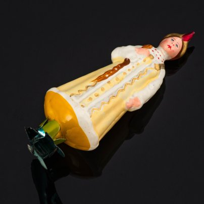Ёлочная игрушка "Алёнушка", серия "Сестрица Алёнушка и братец Иванушка", Завод стеклянных ёлочных украшений и оптических изделий
