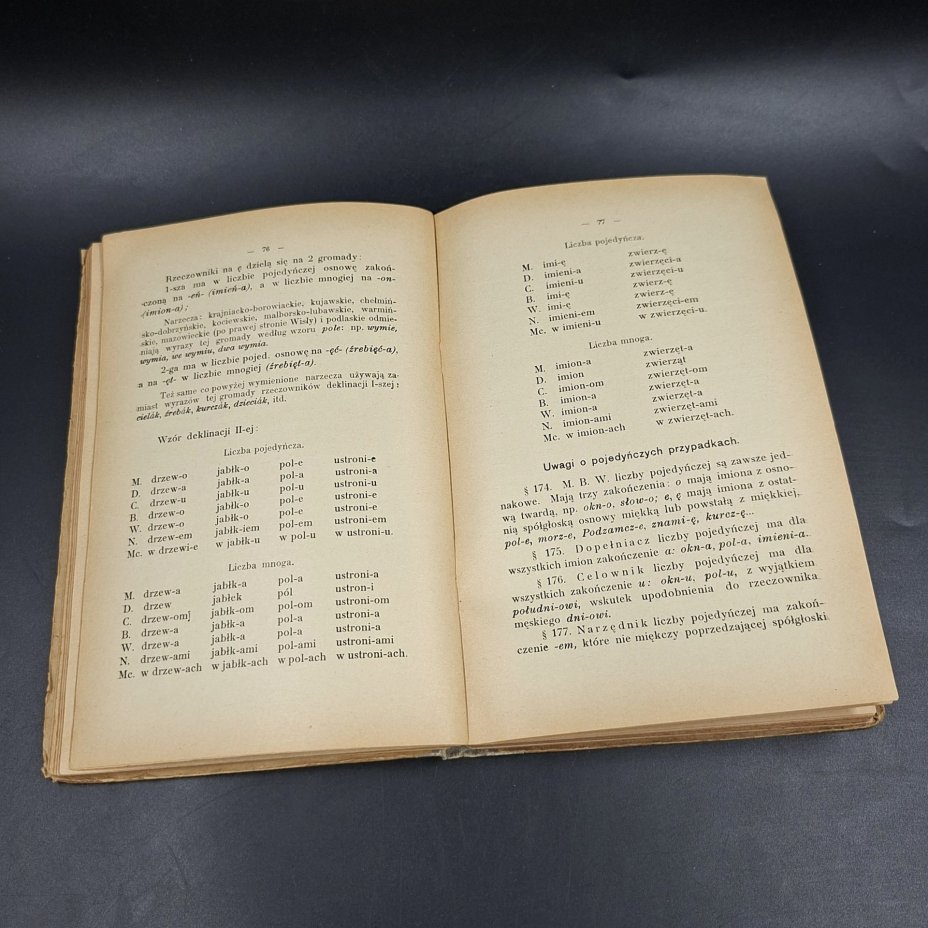Книга "Gramatyka języka polskiego szkolna" ("Школьная грамматика польского языка")