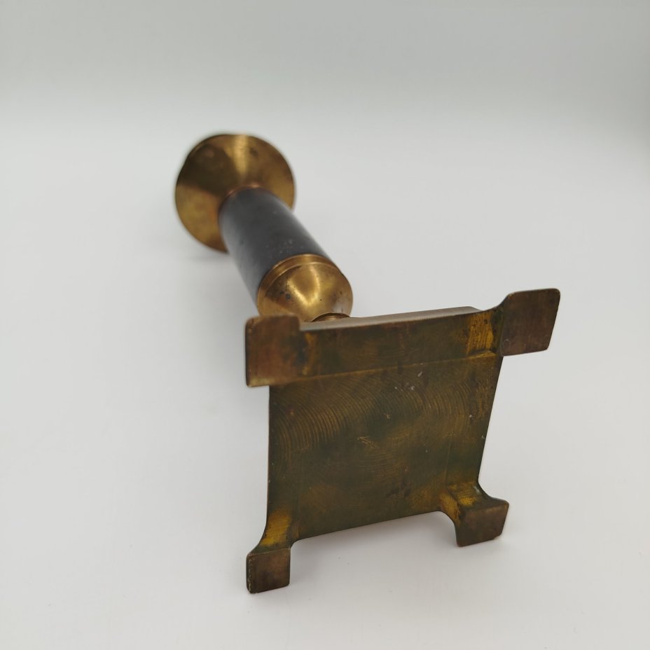 Подсвечник на одну свечу, медь, латунь, СССР, 1970-1990 гг.