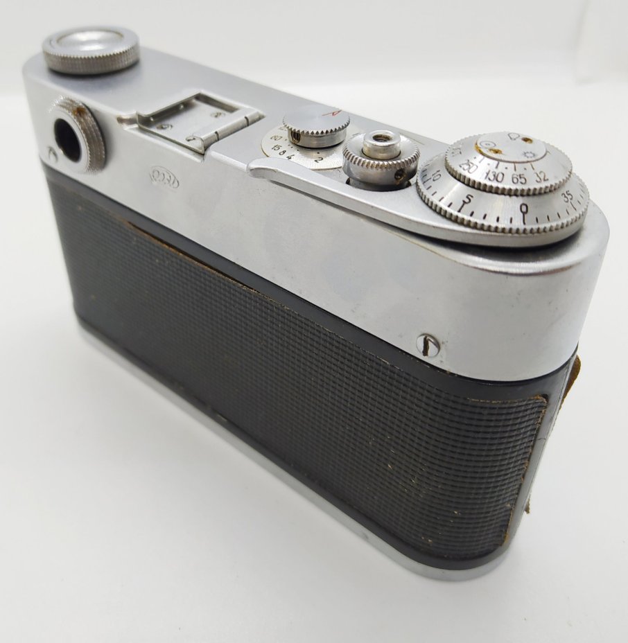 Фотоаппарат "ФЭД-3" с объективом "Индустар-61 Л/Д" в оригинальном кофре, Харьковский машиностроительный завод им. Дзержинского (ФЭД)