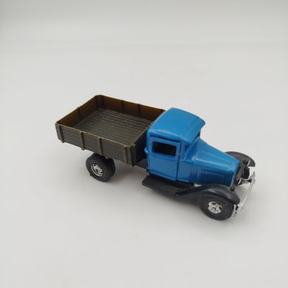 Масштабная модель автомобиля "ГАЗ-АА", пластик, металл, картон, СССР, 1970-1980 гг.