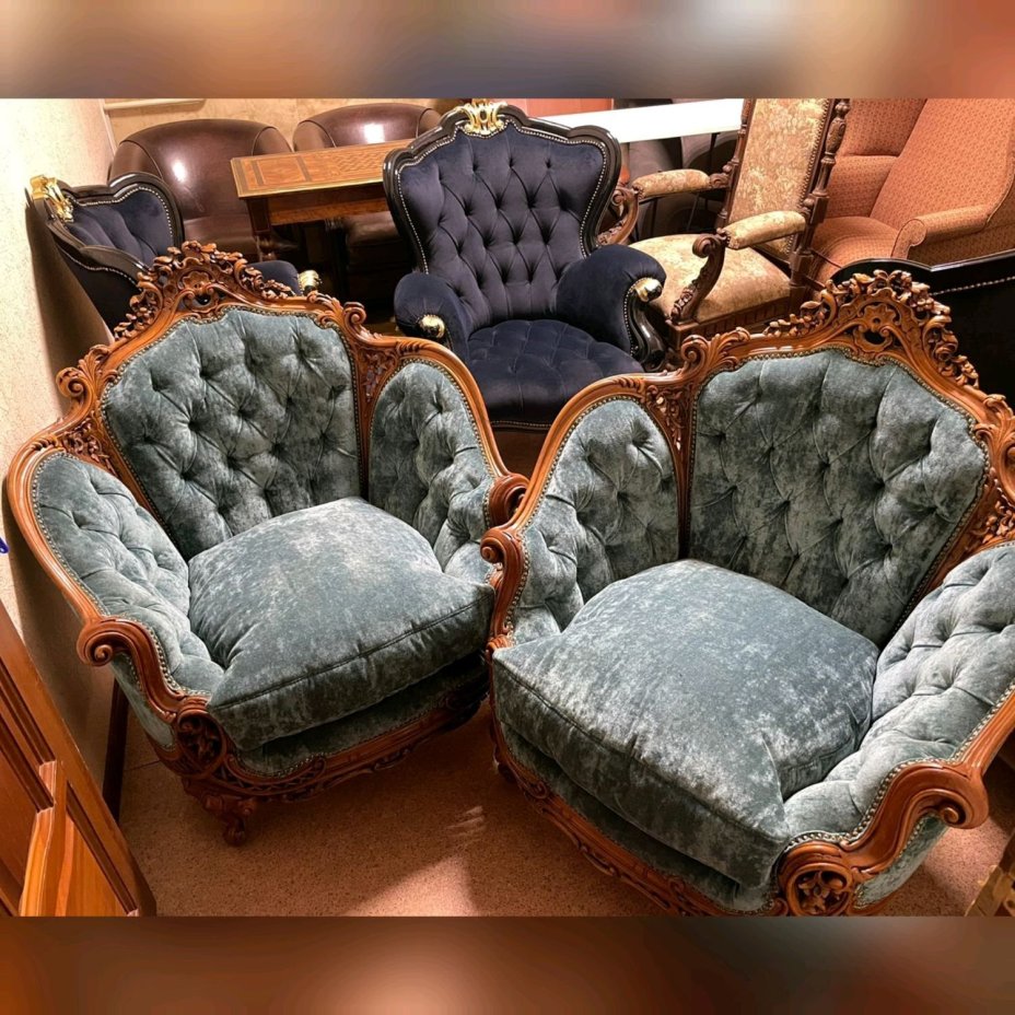 Гостиная, диван, 2 кресла