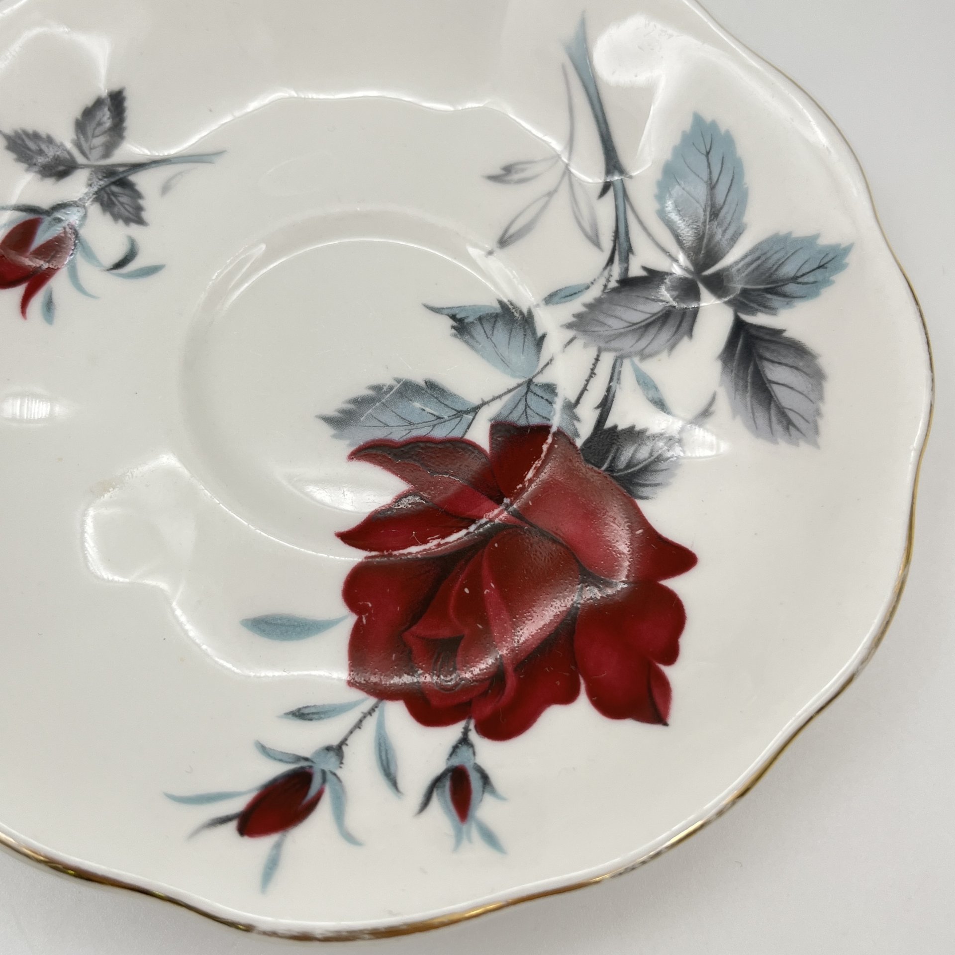 Кофейная пара с ярким цветочным декором  Sweet Romance, Royal Albert