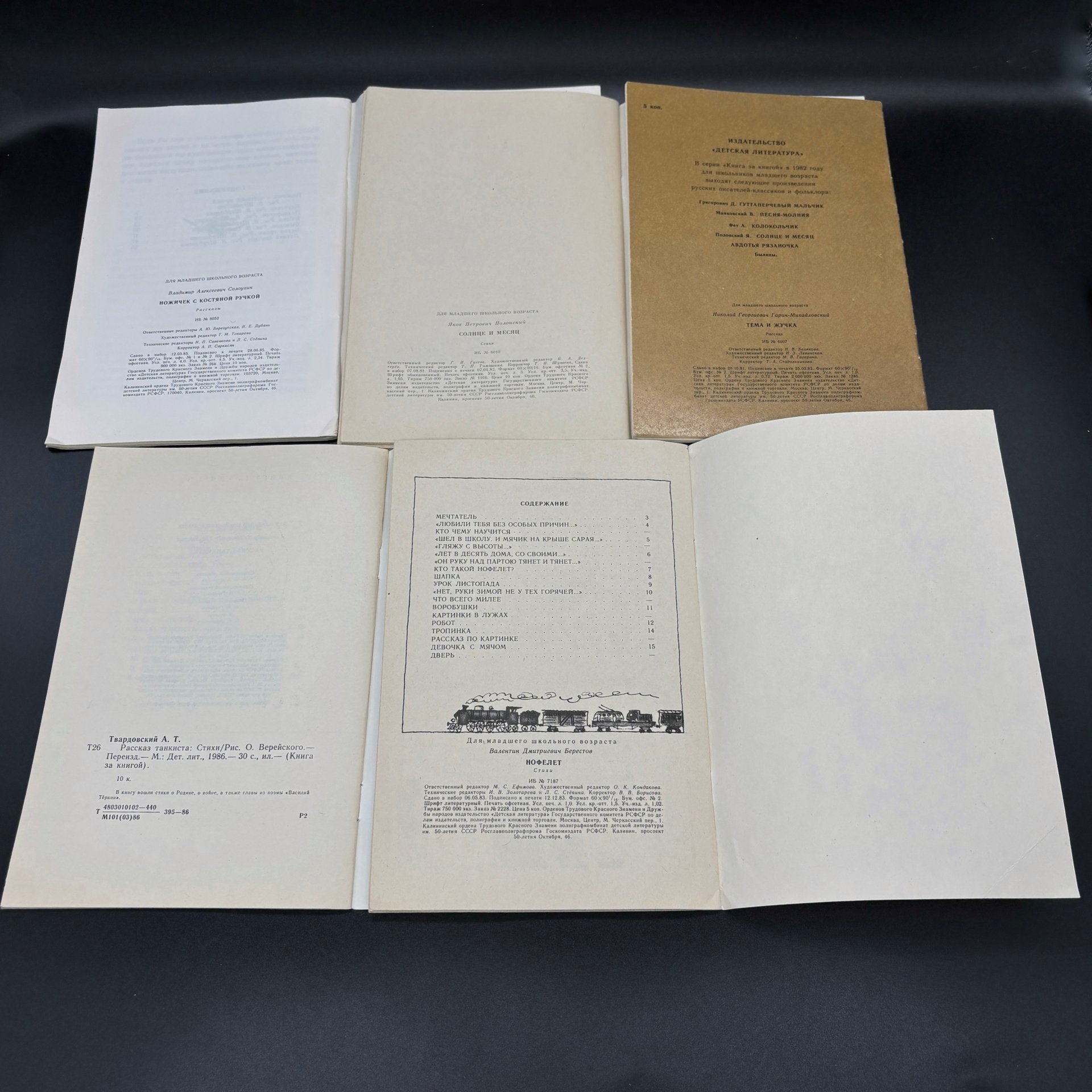 Набор из 5-ти книг серии "Книга за книгой"  (в подборе), Издательство "Детская литература", бумага, печать