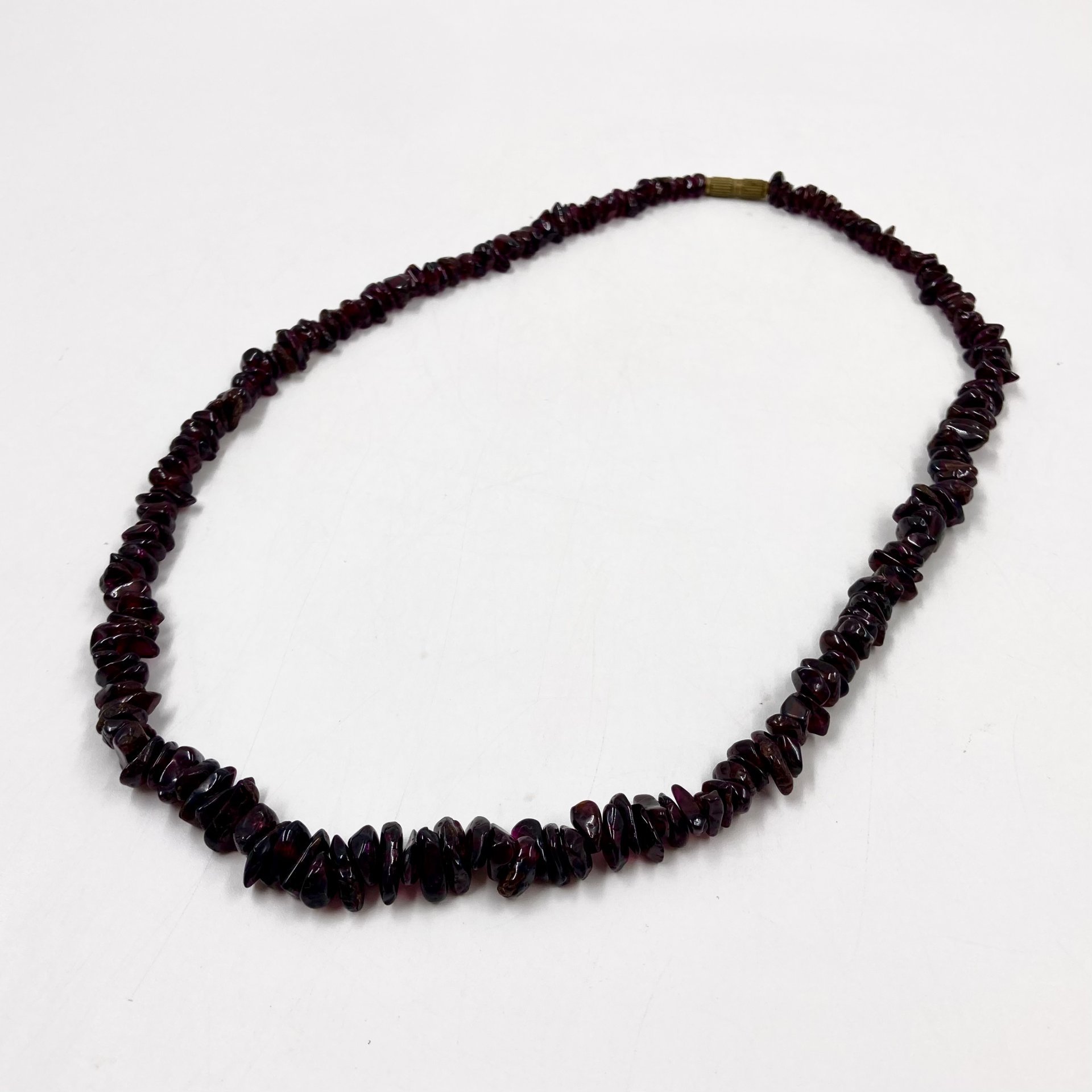 Бусы, натуральный камень, гранат, СССР, 1970-1990 гг.
